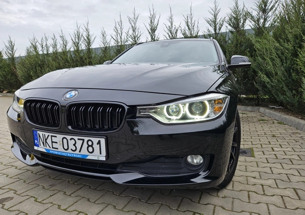 BMW Seria 3 cena 44900 przebieg: 174230, rok produkcji 2013 z Korsze małe 704